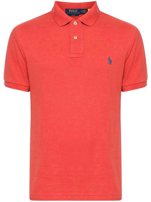 Short sleeve polo shirt with men's logo POLO RALPH LAUREN | 710536856443